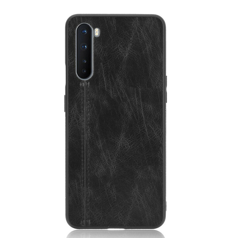 Coque OnePlus Nord Style Cuir Coutures