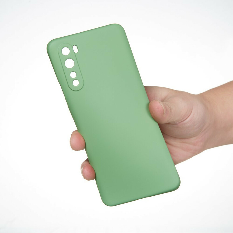 Coque OnePlus Nord Silicone Liquide Avec Lanière