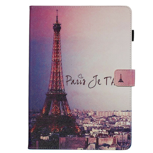 Housse iPad 10.2" (2020) (2019) Paris Je t'Aime