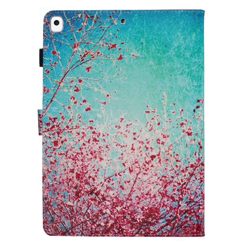 Housse iPad 10.2" (2020) (2019) Branches Rouges