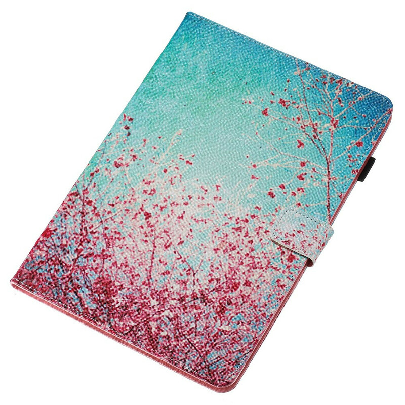 Housse iPad 10.2" (2020) (2019) Branches Rouges
