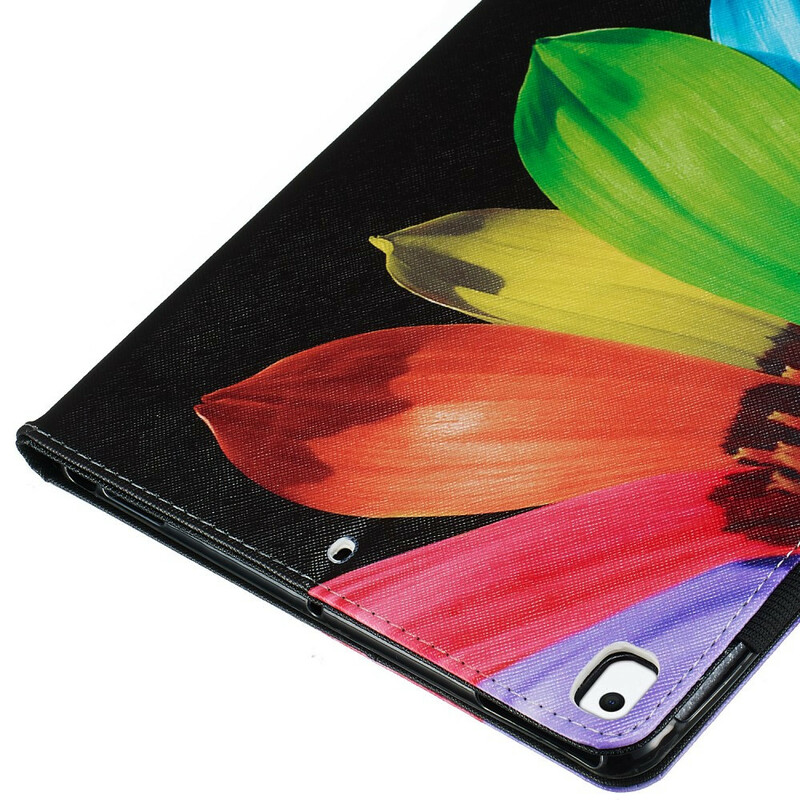 Housse iPad 10.2" (2019) (2020) Fleur Couleur Housse iPad 10.2" (2019) (2020) Fleur Couleur