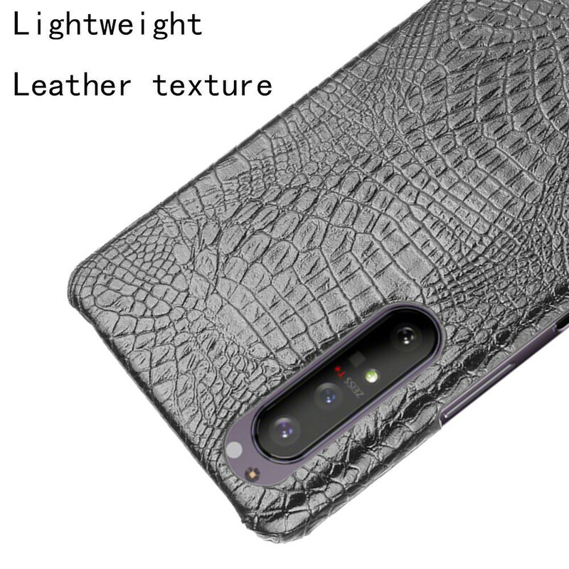 Coque Sony Xperia 1 II Effet Peau de Crocodile Coque Sony Xperia 1 II Effet Peau de Crocodile
