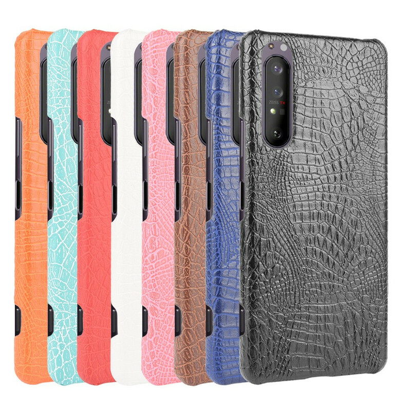 Coque Sony Xperia 1 II Effet Peau de Crocodile Coque Sony Xperia 1 II Effet Peau de Crocodile
