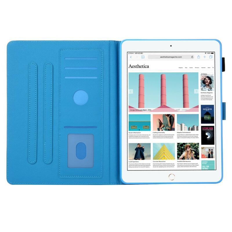 Housse iPad 10.2" (2020) (2019) Hiboux Ahuris