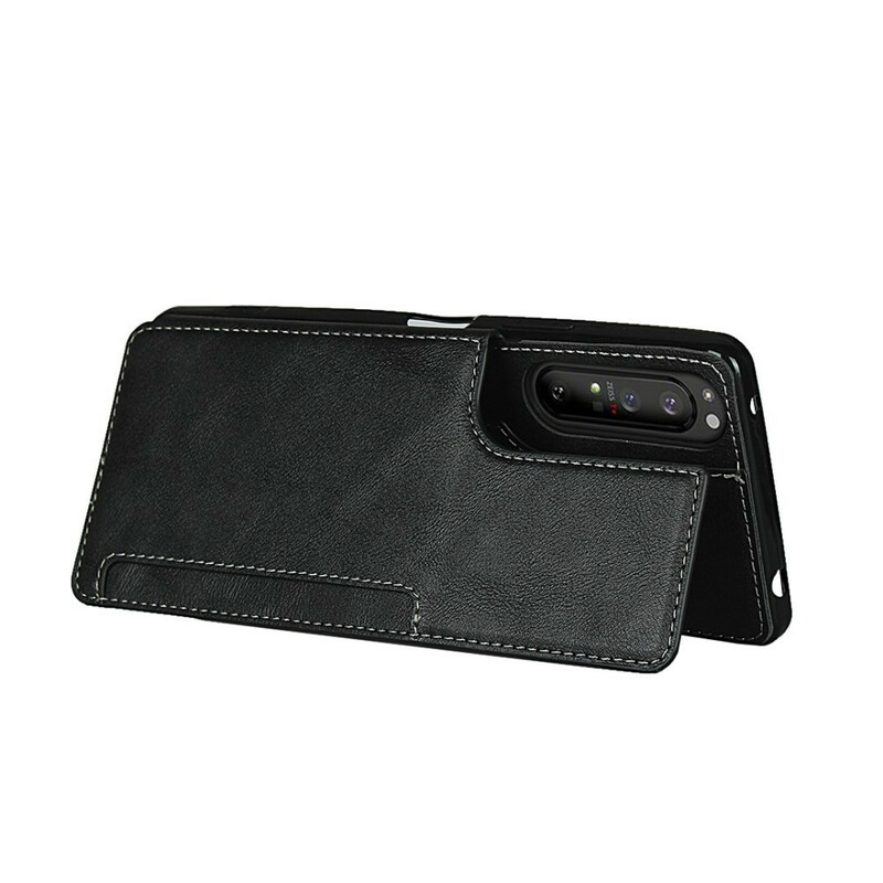 Coque Sony Xperia 1 II Porte-Cartes Support et Lanière Coque Sony Xperia 1 II Porte-Cartes Support et Lanière