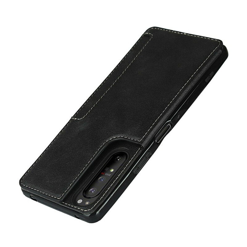 Coque Sony Xperia 1 II Porte-Cartes Support et Lanière Coque Sony Xperia 1 II Porte-Cartes Support et Lanière