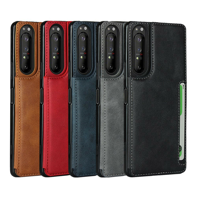 Coque Sony Xperia 1 II Porte-Cartes Support et Lanière Coque Sony Xperia 1 II Porte-Cartes Support et Lanière