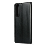 Flip Cover Sony Xperia 1 II Cuir Véritable Pureté Flip Cover Sony Xperia 1 II Cuir Véritable Pureté