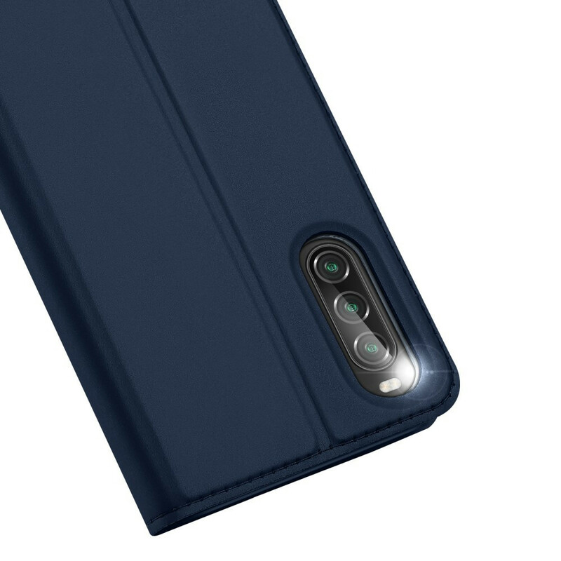 Flip Cover Sony Xperia 10 II Skin Pro DUX DUCIS Flip Cover Sony Xperia 10 II Skin Pro DUX DUCIS