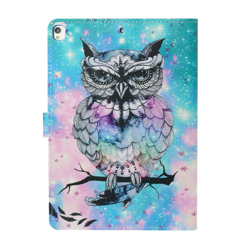 Housse iPad 10.2" (2020) (2019) Hibou Royal