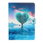 Housse iPad 10.2" (2020) (2019) Arbre Coeur