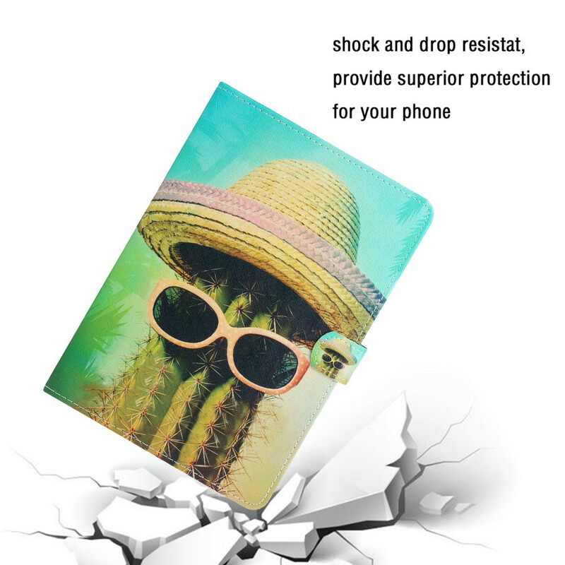 Housse iPad 10.2" (2020) (2019) Relax Cactus Housse iPad 10.2" (2020) (2019) Relax Cactus