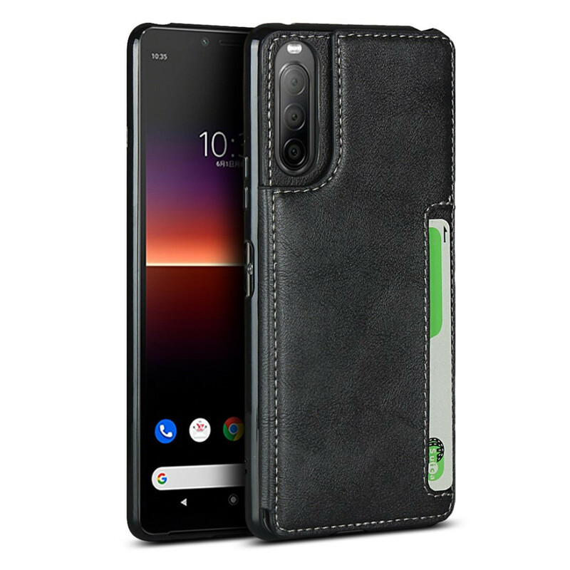 Coque Sony Xperia 10 II Porte-Cartes Support et Lanière Coque Sony Xperia 10 II Porte-Cartes Support et Lanière