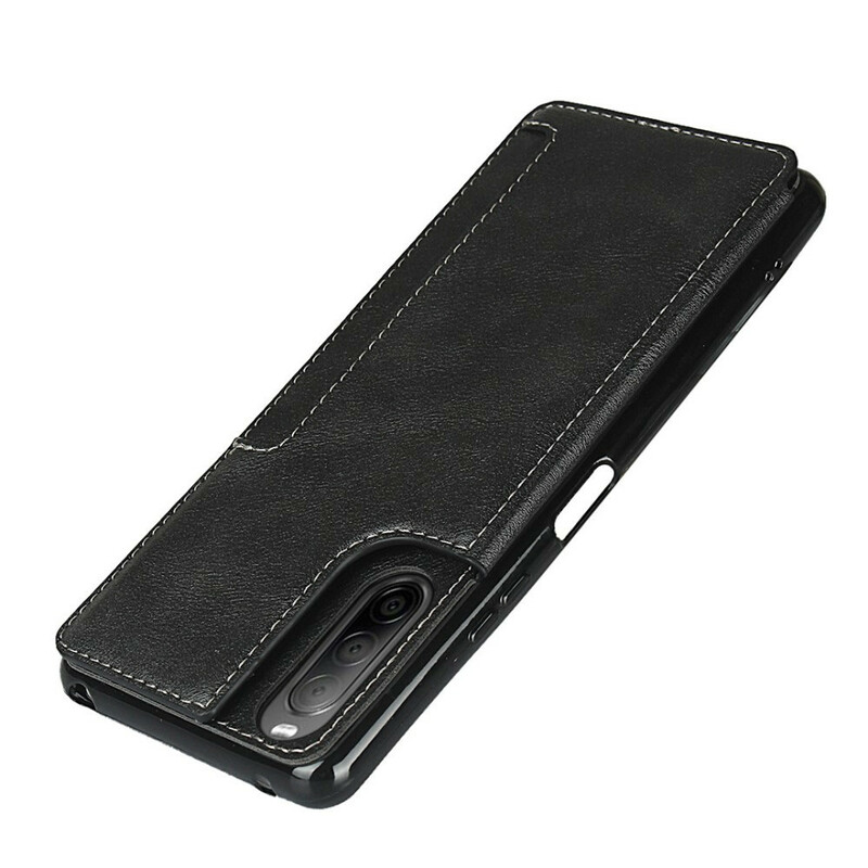 Coque Sony Xperia 10 II Porte-Cartes Support et Lanière Coque Sony Xperia 10 II Porte-Cartes Support et Lanière
