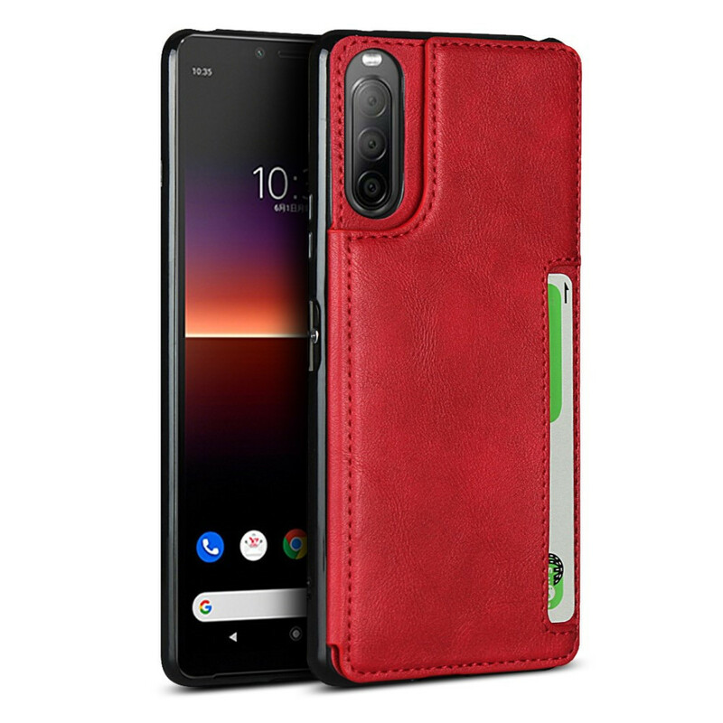 Coque Sony Xperia 10 II Porte-Cartes Support et Lanière Coque Sony Xperia 10 II Porte-Cartes Support et Lanière