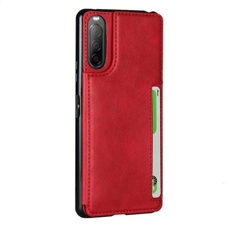 Coque Sony Xperia 10 II Porte-Cartes Support et Lanière Coque Sony Xperia 10 II Porte-Cartes Support et Lanière
