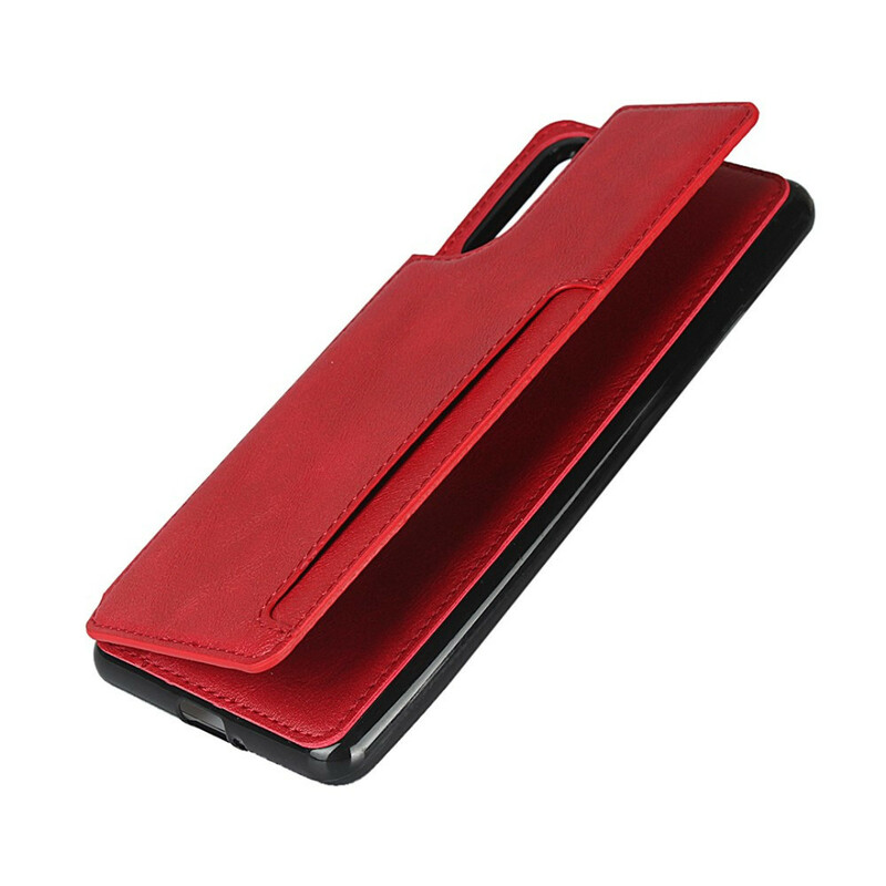 Coque Sony Xperia 10 II Porte-Cartes Support et Lanière Coque Sony Xperia 10 II Porte-Cartes Support et Lanière
