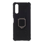 Coque Sony Xperia 10 II Ring et Fibre Carbone Coque Sony Xperia 10 II Ring et Fibre Carbone