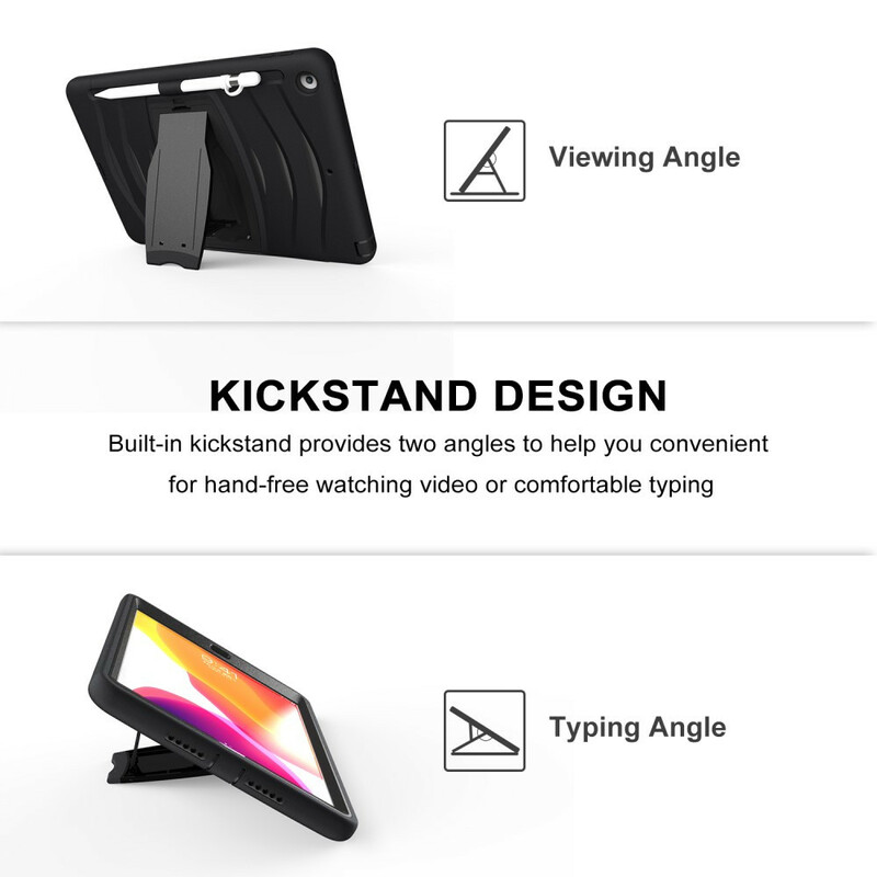 Coque iPad 10.2" (2020) (2019) Protection Bumper avec Support Coque iPad 10.2" (2020) (2019) Protection Bumper avec Support