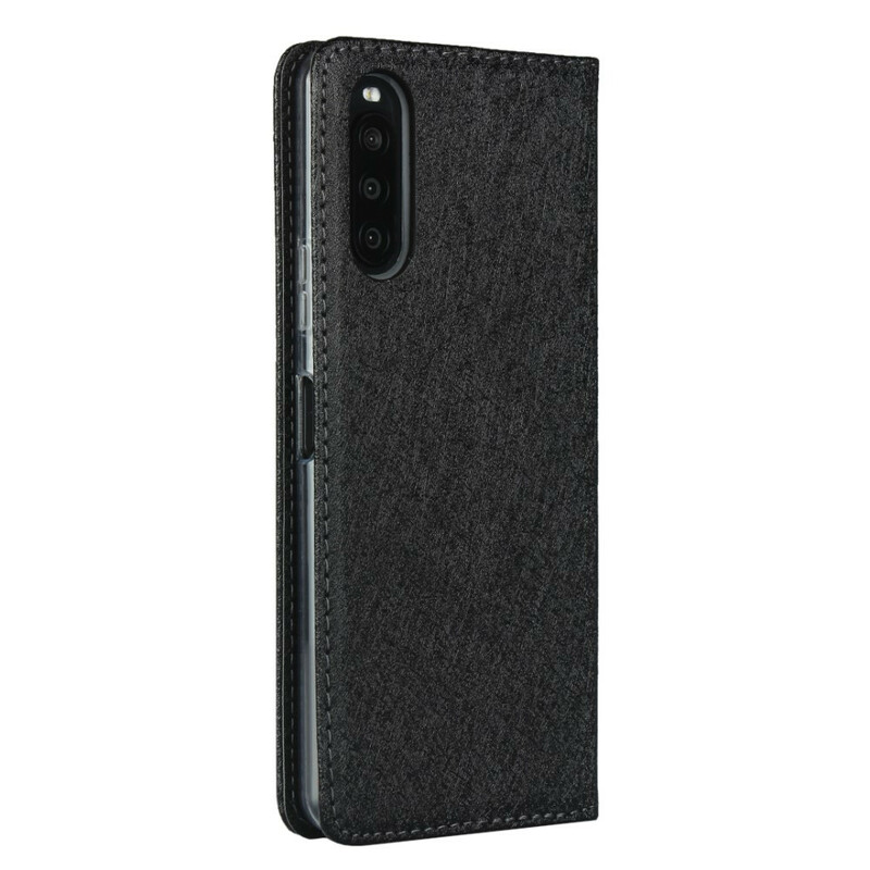 Flip Cover Sony Xperia 10 II Style Cuir Douceur avec Lanière Flip Cover Sony Xperia 10 II Style Cuir Douceur avec Lanière