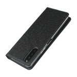 Flip Cover Sony Xperia 10 II Style Cuir Douceur avec Lanière Flip Cover Sony Xperia 10 II Style Cuir Douceur avec Lanière