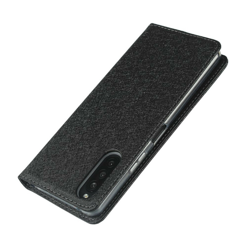 Flip Cover Sony Xperia 10 II Style Cuir Douceur avec Lanière Flip Cover Sony Xperia 10 II Style Cuir Douceur avec Lanière