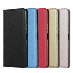 Flip Cover Sony Xperia 10 II Style Cuir Douceur avec Lanière Flip Cover Sony Xperia 10 II Style Cuir Douceur avec Lanière