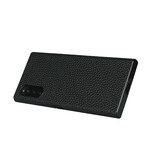 Coque Sony Xperia 10 II Véritable Cuir Litchi avec Lanière