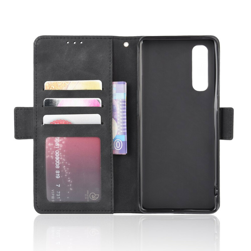 Housse Oppo Find X2 Neo Classe Première Multi-Cartes Housse Oppo Find X2 Neo Classe Première Multi-Cartes