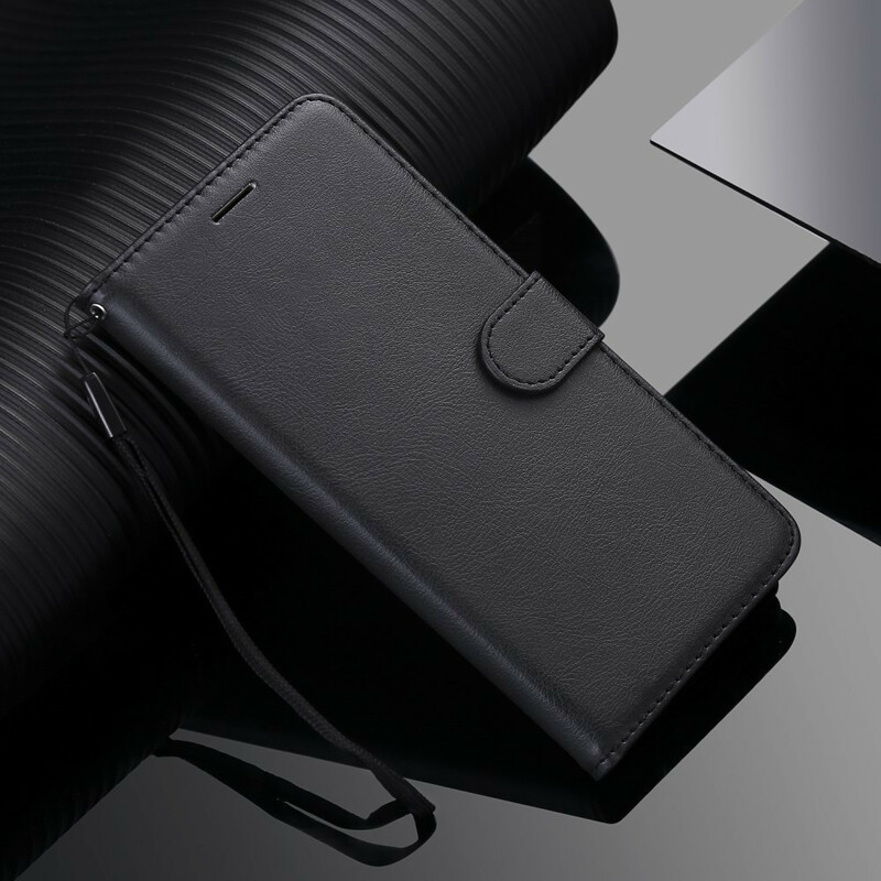 Housse Oppo Find X2 Neo Solid Color Serie à Lanière Housse Oppo Find X2 Neo Solid Color Serie à Lanière