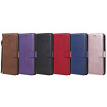 Housse Oppo Find X2 Neo Solid Color Serie à Lanière Housse Oppo Find X2 Neo Solid Color Serie à Lanière