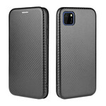 Flip Cover Huawei Y5p Fibre Carbone Flip Cover Huawei Y5p Fibre Carbone
