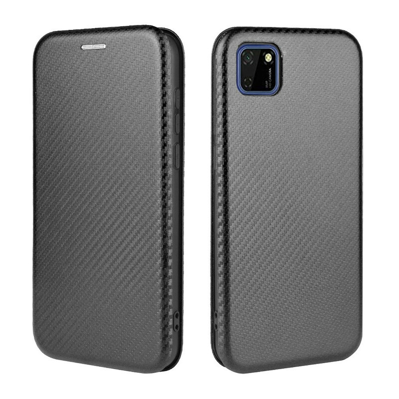 Flip Cover Huawei Y5p Fibre Carbone Flip Cover Huawei Y5p Fibre Carbone