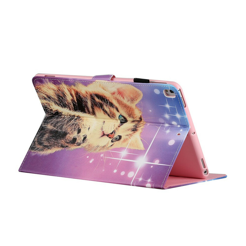Housse iPad 10.2" (2020) (2019) / Air 10.5" (2019) Chaton Étoiles Housse iPad 10.2" (2020) (2019) / Air 10.5" (2019) Chaton Étoiles