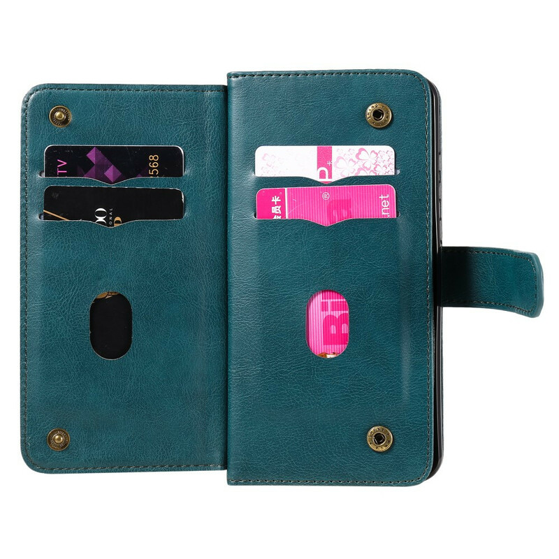 Housse Huawei Y6p Multi-fonctions 10 Porte-Cartes Housse Huawei Y6p Multi-fonctions 10 Porte-Cartes