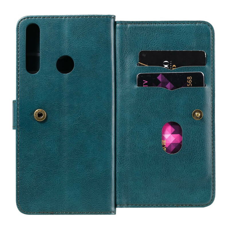 Housse Huawei Y6p Multi-fonctions 10 Porte-Cartes Housse Huawei Y6p Multi-fonctions 10 Porte-Cartes