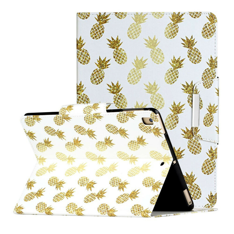 Housse iPad 10.2" (2020) (2019) / Air 10.5" (2019) Ananas Housse iPad 10.2" (2020) (2019) / Air 10.5" (2019) Ananas