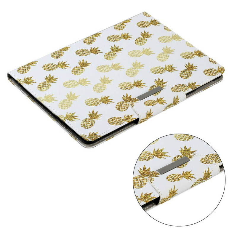 Housse iPad 10.2" (2020) (2019) / Air 10.5" (2019) Ananas Housse iPad 10.2" (2020) (2019) / Air 10.5" (2019) Ananas