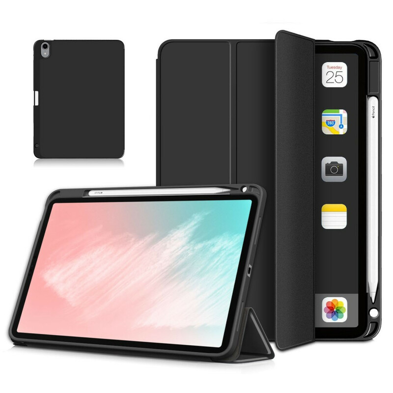 Smart Case iPad Air 10.9" (2020) Simili Cuir Litchi Porte-Stylet