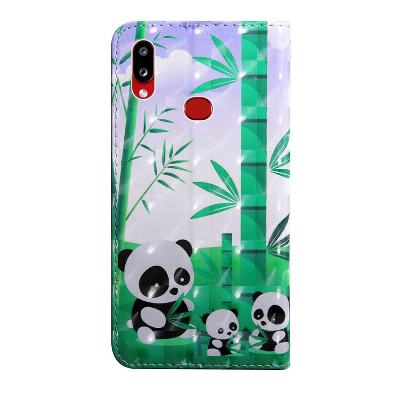 Housse Samsung Galaxy A10s Light Spot Pandas Housse Samsung Galaxy A10s Light Spot Pandas