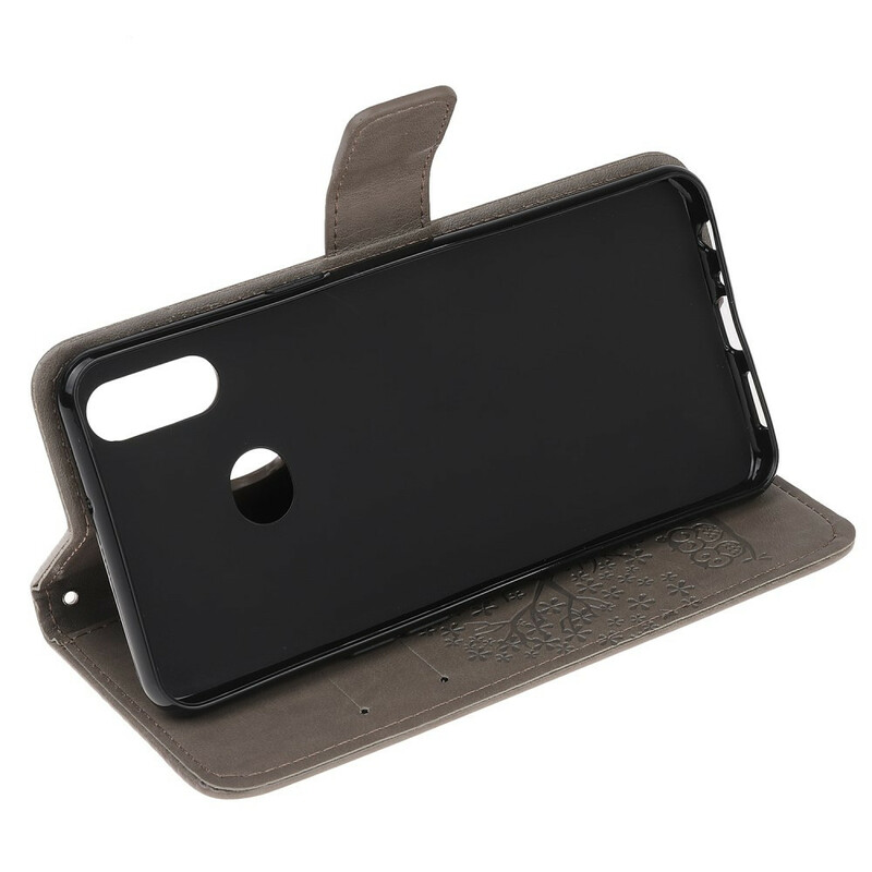 Housse Samsung Galaxy A10s Arbre et Hiboux à Lanière Housse Samsung Galaxy A10s Arbre et Hiboux à Lanière