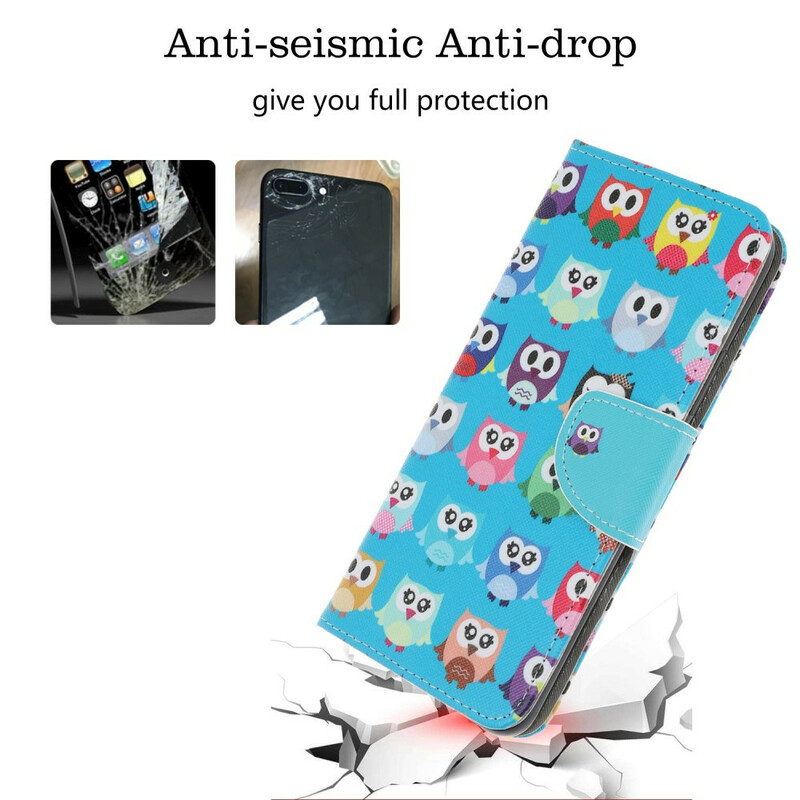 Housse Samsung Galaxy A10s Multiples Hiboux Housse Samsung Galaxy A10s Multiples Hiboux