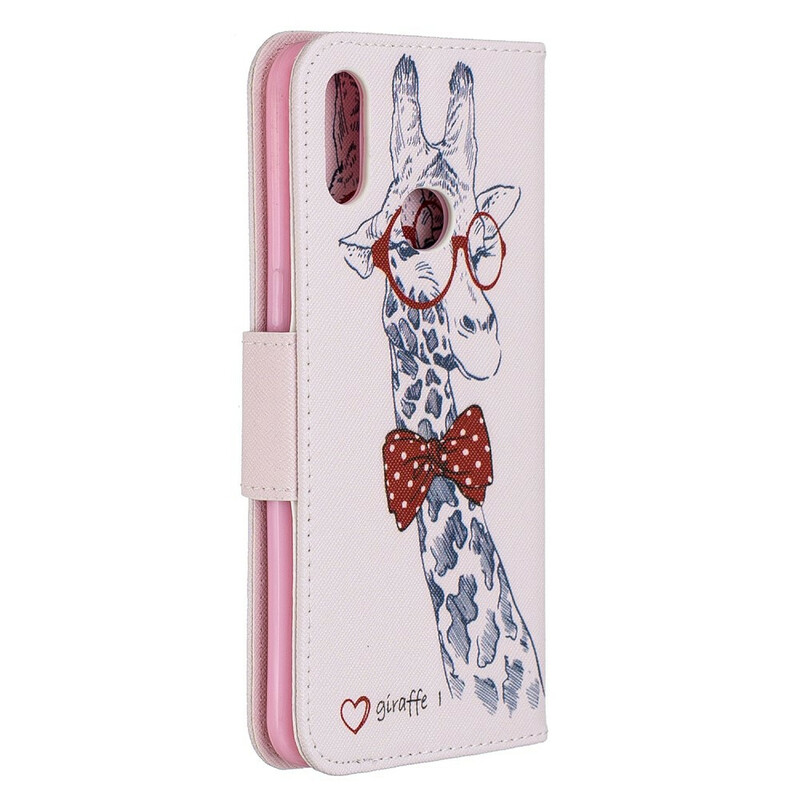 Housse Samsung Galaxy A10s Girafe Intello