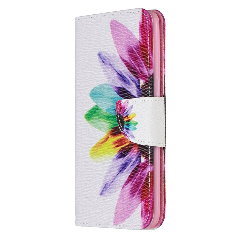Housse Samsung Galaxy A10s Fleur Aquarelle Housse Samsung Galaxy A10s Fleur Aquarelle