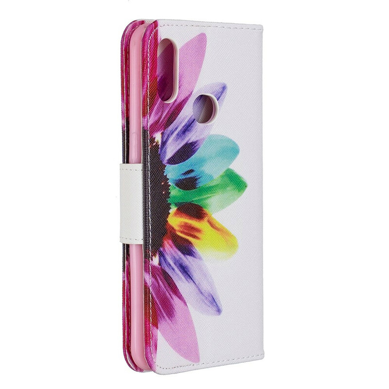 Housse Samsung Galaxy A10s Fleur Aquarelle Housse Samsung Galaxy A10s Fleur Aquarelle