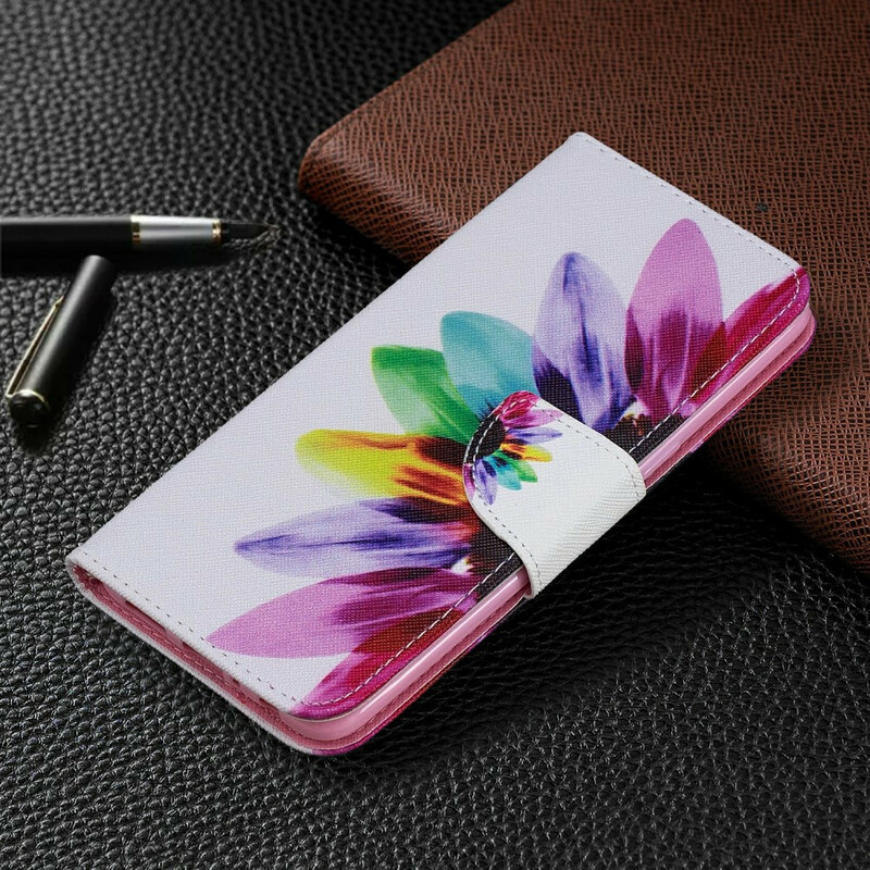 Housse Samsung Galaxy A10s Fleur Aquarelle Housse Samsung Galaxy A10s Fleur Aquarelle