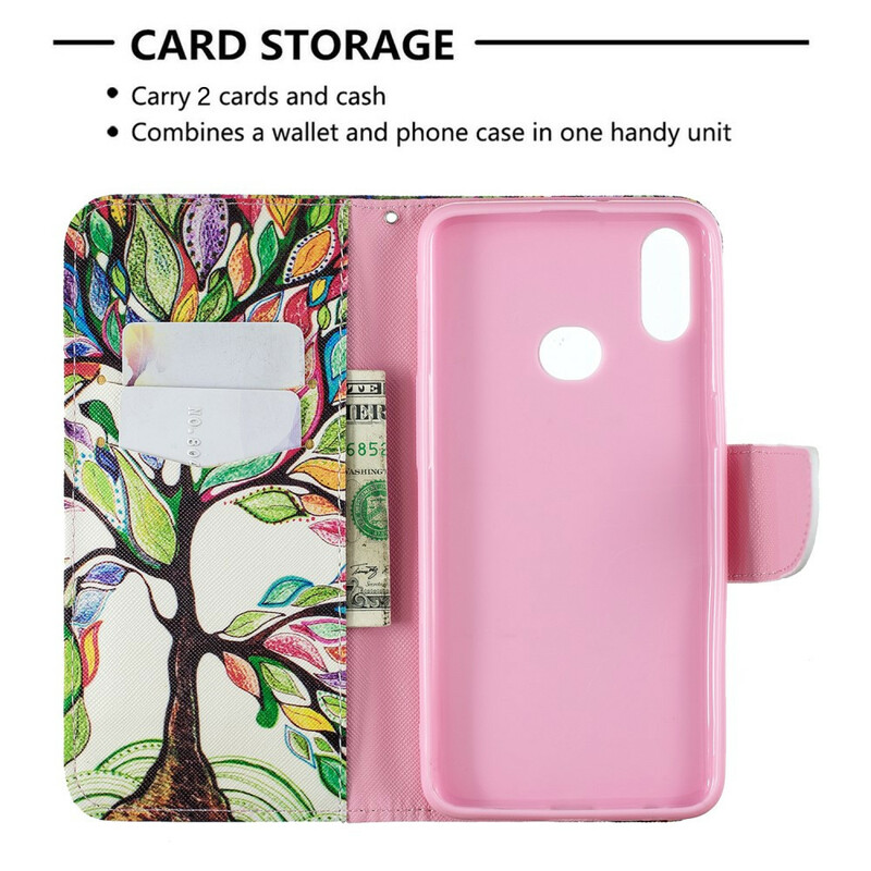 Housse Samsung Galaxy A10s Arbre Coloré Housse Samsung Galaxy A10s Arbre Coloré