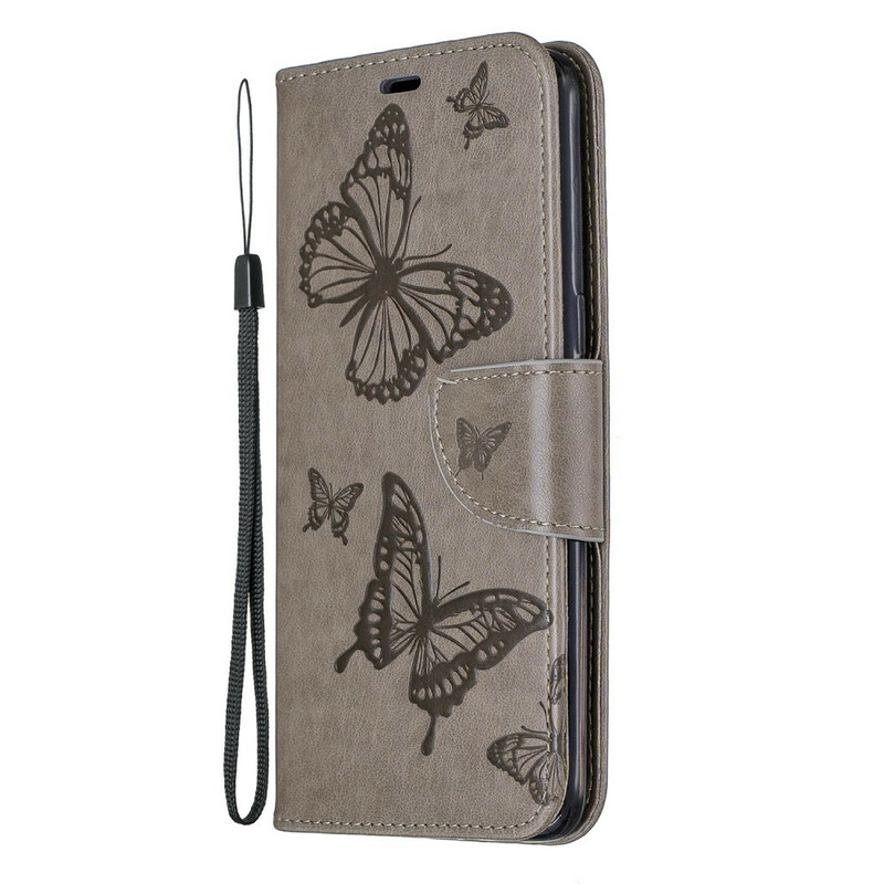 Housse Samsung Galaxy A10s Les Papillons en Vol avec Lanière Housse Samsung Galaxy A10s Les Papillons en Vol avec Lanière