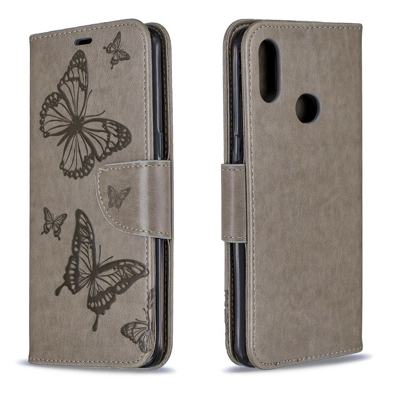 Housse Samsung Galaxy A10s Les Papillons en Vol avec Lanière Housse Samsung Galaxy A10s Les Papillons en Vol avec Lanière